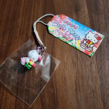 헬로키티 지역 한정판 스트랩 족쇄 도야마 한정 튤립