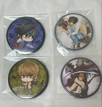 DEATHNOTE 럭키 캔뱃지 BOX 복권 캔뱃지 L 키라 야가미 라이토