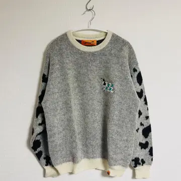 Left alone 모헤어 니트