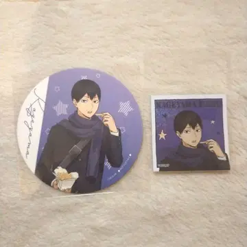 하이큐 카게야마 토비오 코스터 스티커 세트 요코하마 코스모 월드