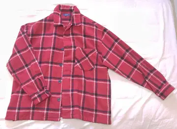 SHIPS 체크 무늬 울 플란넬 셔츠