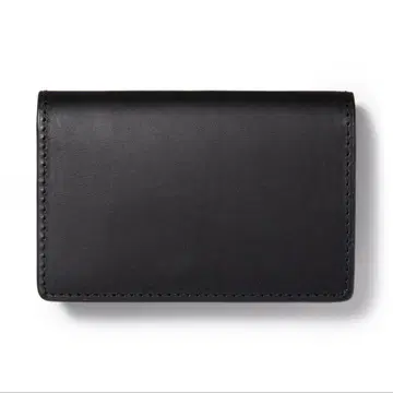 카드 케이스 가죽 블랙 MUJI