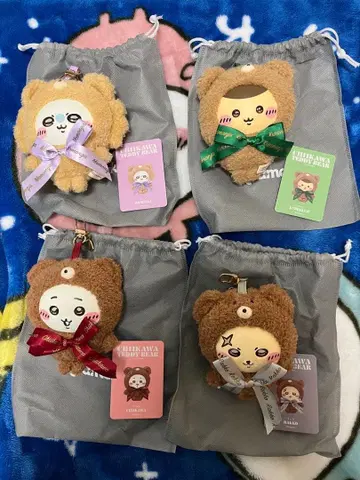 치이카와 (먼작귀) Kiramekko 4점 세트