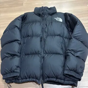 THE NORTH FACE 블랙 다운 자켓 눕시 XL