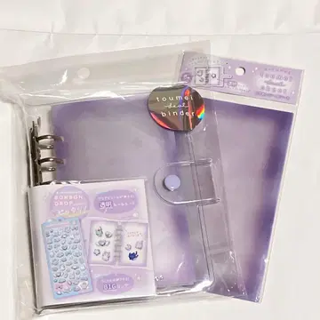 쿠리아 투명 씰 바인더 & 투명 씰 시트