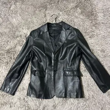 가죽 자켓 블랙