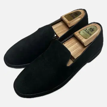 [ BEAMS ] 스웨이드 슬립온 BLACK