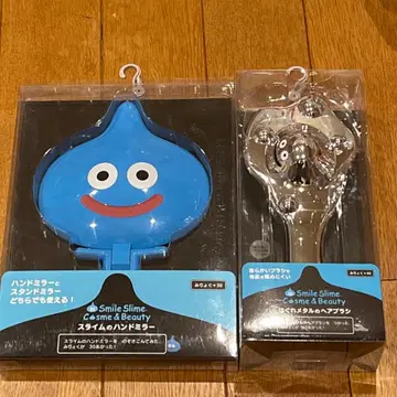 드래곤 퀘스트 시마무라 핸드미러 헤어 브러쉬 미사용품