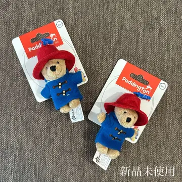 [ 미사용 새상품 ] 패딩턴 베어 2세트 곰 봉제 인형 스트랩