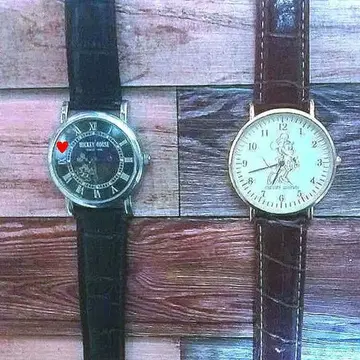 미키와 미니 디즈니 캐릭터 아날로그/남성/여성 2개 세트