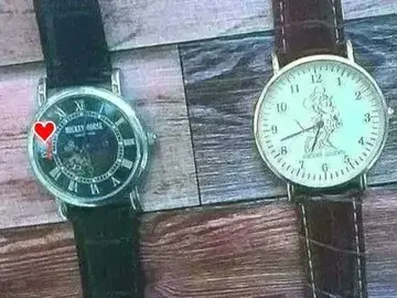 미키와 미니 / 디즈니 캐릭터 / 남성/여성 페어 워치