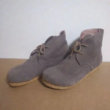 천연 가죽 소라오토 27cm 처카 부츠 천연 가죽