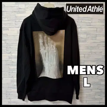 United Athle 남성용 L 블랙 후드티