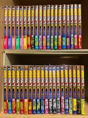 [전권 초판 오비 포함] 명탐정 코난 40권 세트 아오야마 고쇼