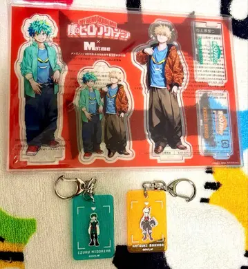 히로아카 바쿠고 카츠키 미도리야 이즈쿠 아크릴 스탠드 키링