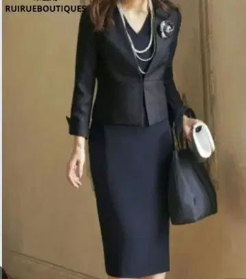 루일 에 부티크 수트 셋업 블랙 L