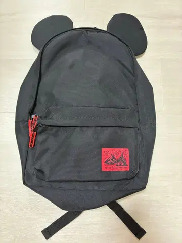 [ 미사용 ] 디즈니 리조트 한정판 미키마우스 귀 모양 백팩 블랙