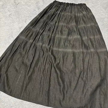 카프리슈 마쥬 플레어 롱 스커트
