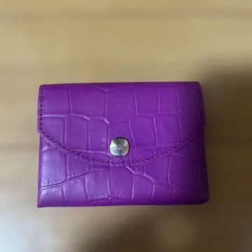 새상품 kotty 미니 지갑 그레이프 퍼플 코인 케이스 카드 케이스