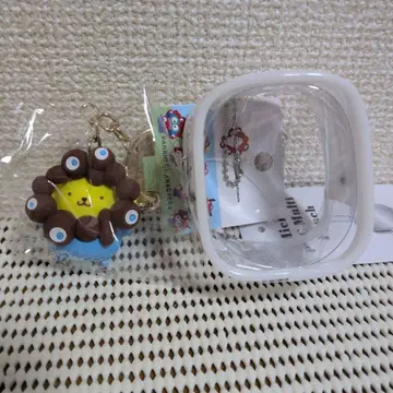 간사이 만박 미야쿠미야쿠 변신 키링 폼폼푸딩 파스텔 컬러