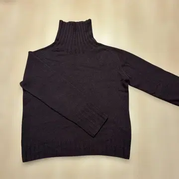 MARGARET HOWELL 캐시미어 100% 터틀넥 스웨터