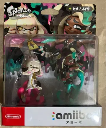 amiibo 텐타클즈 세트 히메 이이다 스프라툰 시리즈