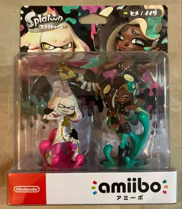 amiibo 텐타클즈 세트 히메 이이다 스프라툰 시리즈