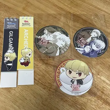 Fate 코스터 책갈피 달력 길가메쉬 ufotable