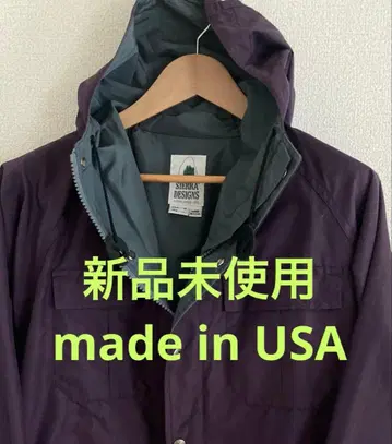 미사용 새상품 쉐라 디자인 마운틴 파카 미국제 퍼플 USA제