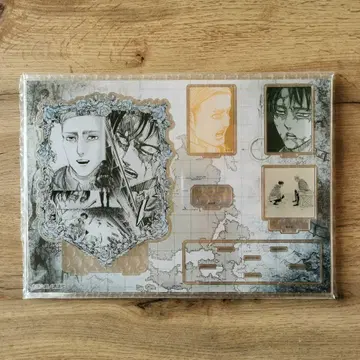 진격의 거인 아크릴 스탠드 디오라마 리바이 엘빈