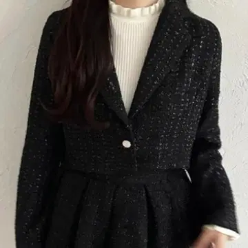 apres jour 아프레 주르 트위드 자켓 상의