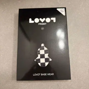 LOVOT BASE WEAR 체크 무늬 라보 의류