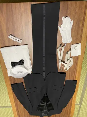 블랙 턱시도 세트 A4 블랙 턱시도 블랙 숄