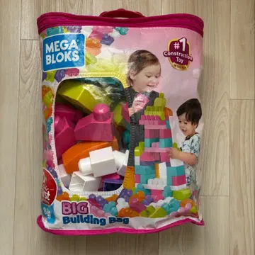 MEGA BLOKS 1살부터의 메가 블록 핑크