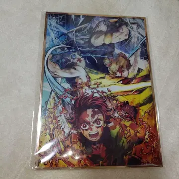 귀멸의 칼날 귀멸극장 전편 극장 상영 키 비주얼 아크릴 색지 유곽 잠입편