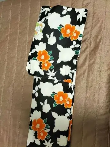 카노아 canoa 워셔블 기모노 동백