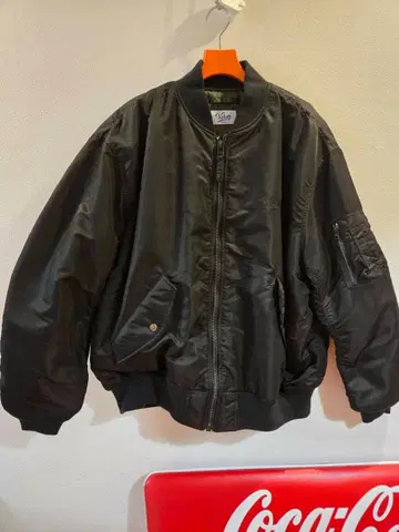 Keboz 블랙 MA-1 자켓 XL