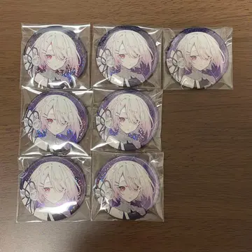 시이나 유이카 니지산지 타로 글리터 캔뱃지