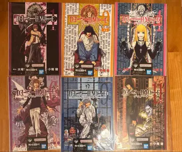 데스노트 제일복권 1번 복권 F상 클리어 포스터 6종