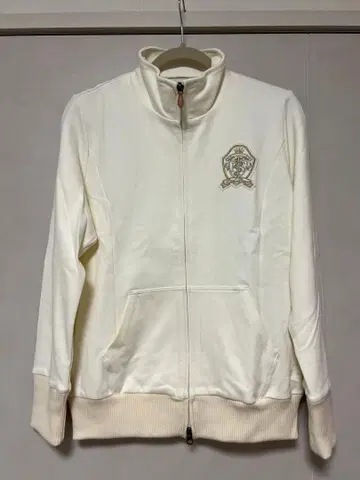 화이트 풀 집업 후드티 폴 스튜어트 스포츠