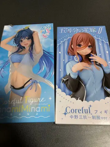 Coreful Figure 나나미 미나미 & 나카노 미쿠 피규어 세트