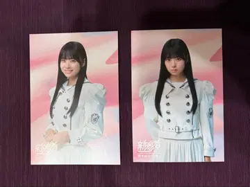 사쿠라자카46 신참자 엽서 마츠모토 카즈코 2종