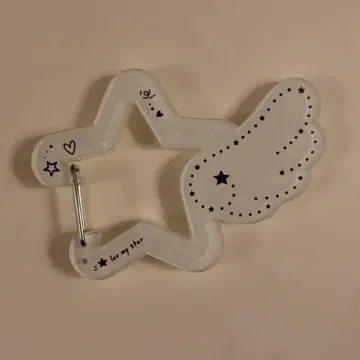 카라비너 별 음표