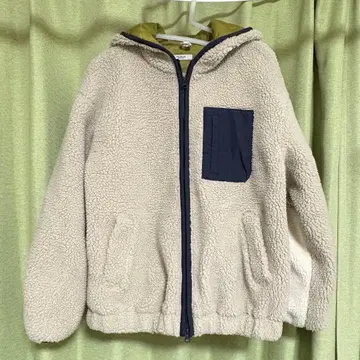 [ 새상품급 ] 보아 후드 블루종 푸두두 그레이지