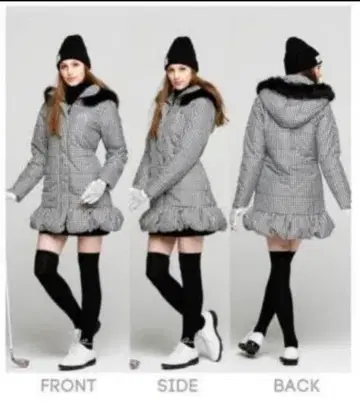 키스 온 더 그린 2way 다운 코트