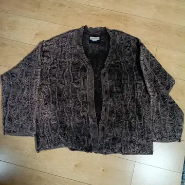 MAISON SPECIAL 데미지 가디건