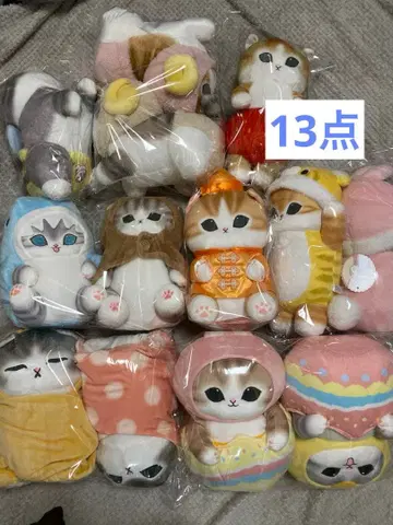 귀여운 동물 캐릭터 봉제 인형 세트