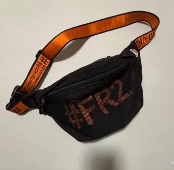 #FR2 웨스트 파우치 카나자와 한정판 류 디자인 레어 블랙 x 오렌지