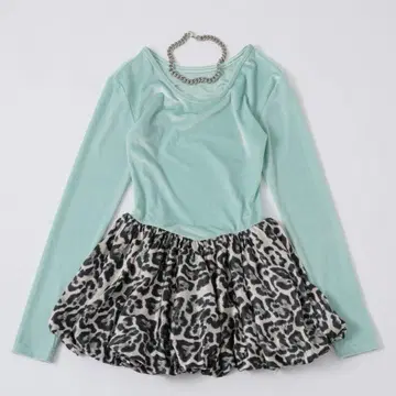 musubore 벌룬 플럼 긴팔 상의