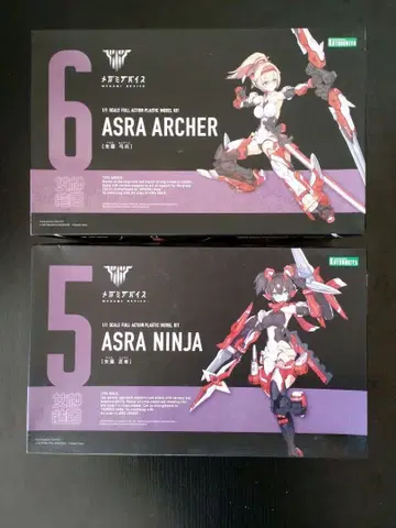 메가미 디바이스 슈라 큐헤이 슈라 닌자 2체 세트